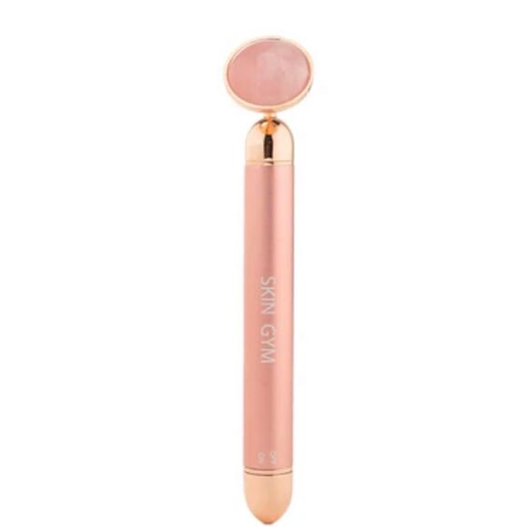 Skin Gym Rose Quartz Revati Vibrating Beauty Tool / New In Box - Picture 5 of 13
